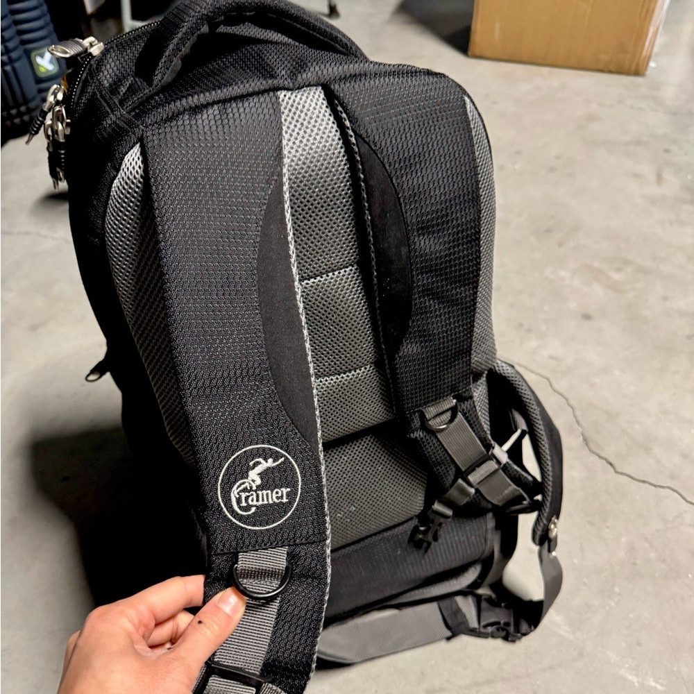 Cramer Black Athletic Trainer / medical Backpack - Picture 5 of 5